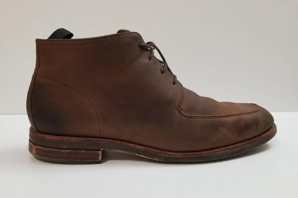 Cole Haan Mens Wagner Grand Apron Chukka Boot Brown Waterproof C28633 Size 10